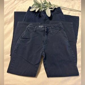 The Children's Place Girls Uniform Stretch Skinny Chino Pants - Lot of 2